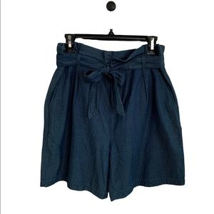 Banana Republic Navy High Waist Shorts